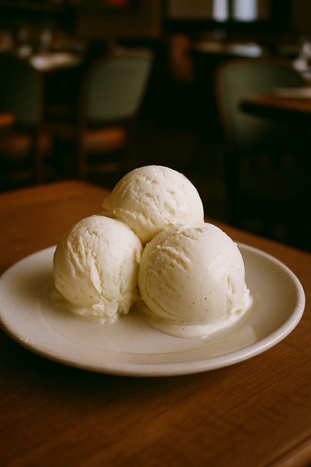 Classic Vanilla Gelato.
